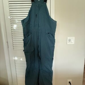 Men’s Marmot Blue Ski Bib - only used once